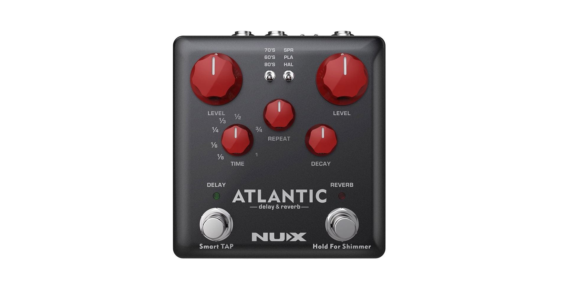 NUX ATLANTIC ディレイ & リバーブ NUX Atlantic Delay & Reverb Pedal | Sweetwater